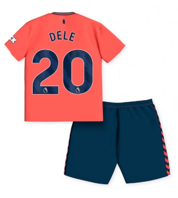 Everton Dele Alli #20 Replika Babytøj Udebanesæt Børn 2023-24 Kortærmet (+ Korte bukser)